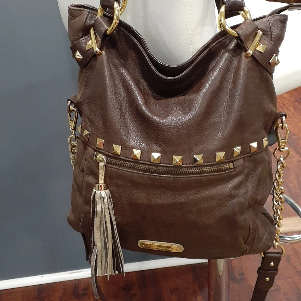 Cynthia Rowley brown  vegan leatherbrown s… - Picture 9 of 13